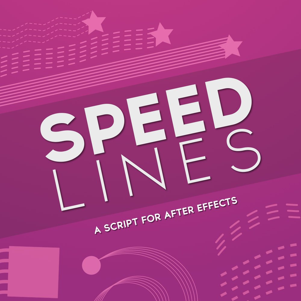 Speed Lines Script for After Effects