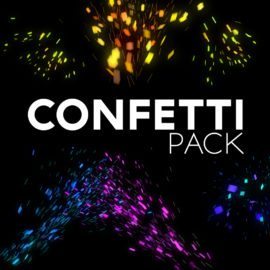 Free Confetti After Effects Project File, Free Confetti Animation Download